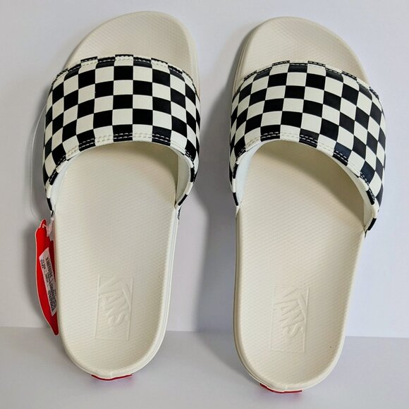 VANS Women's La Costa Slide On Checkerboard Sandal Size 9 NWB - Picture 4 of 8
